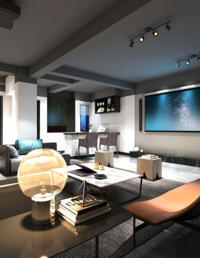 home theater room Happy Valley AZ